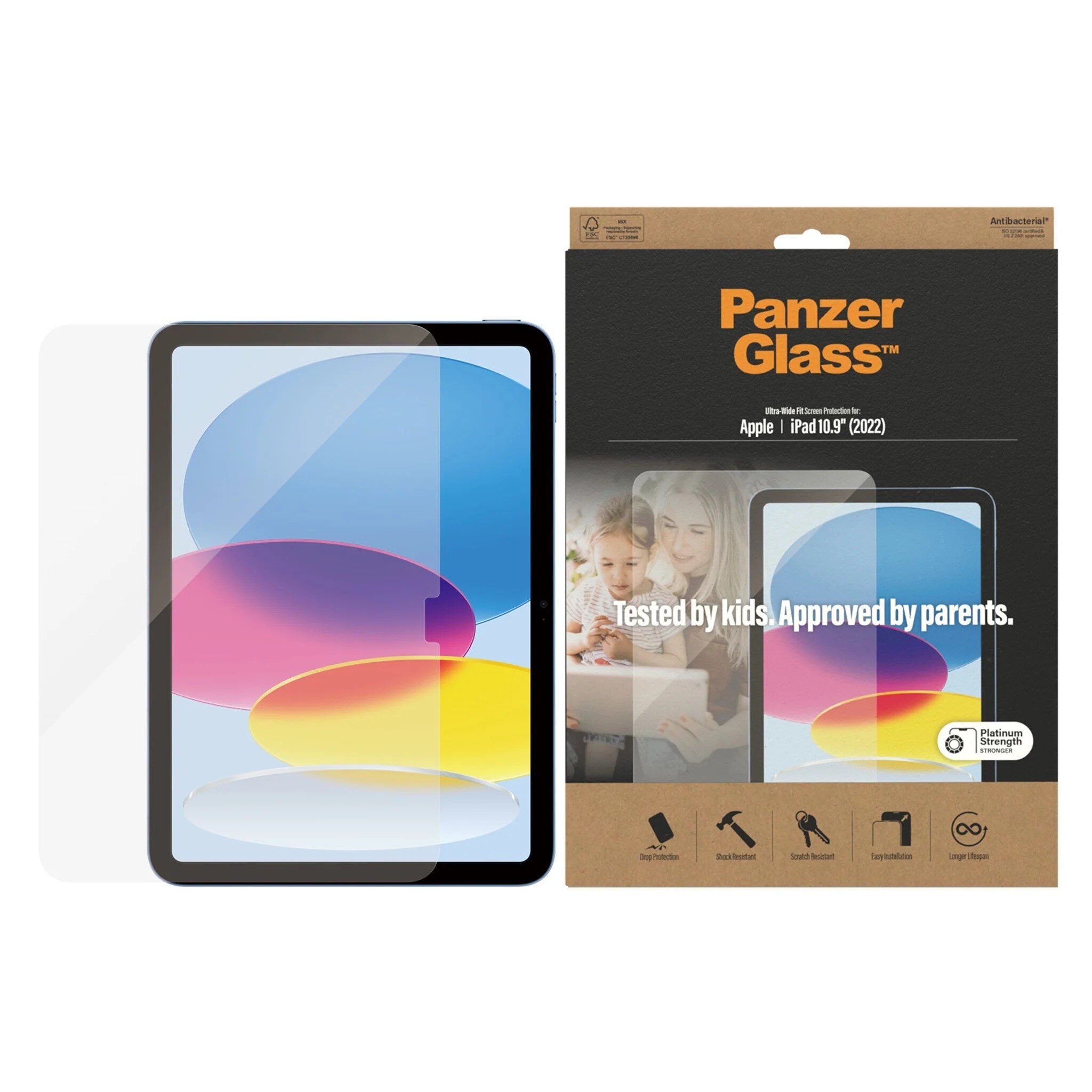 Apple iPad 11 11th Gen (2025) Displayschutz/Screen Protector Ultra Wide Fit