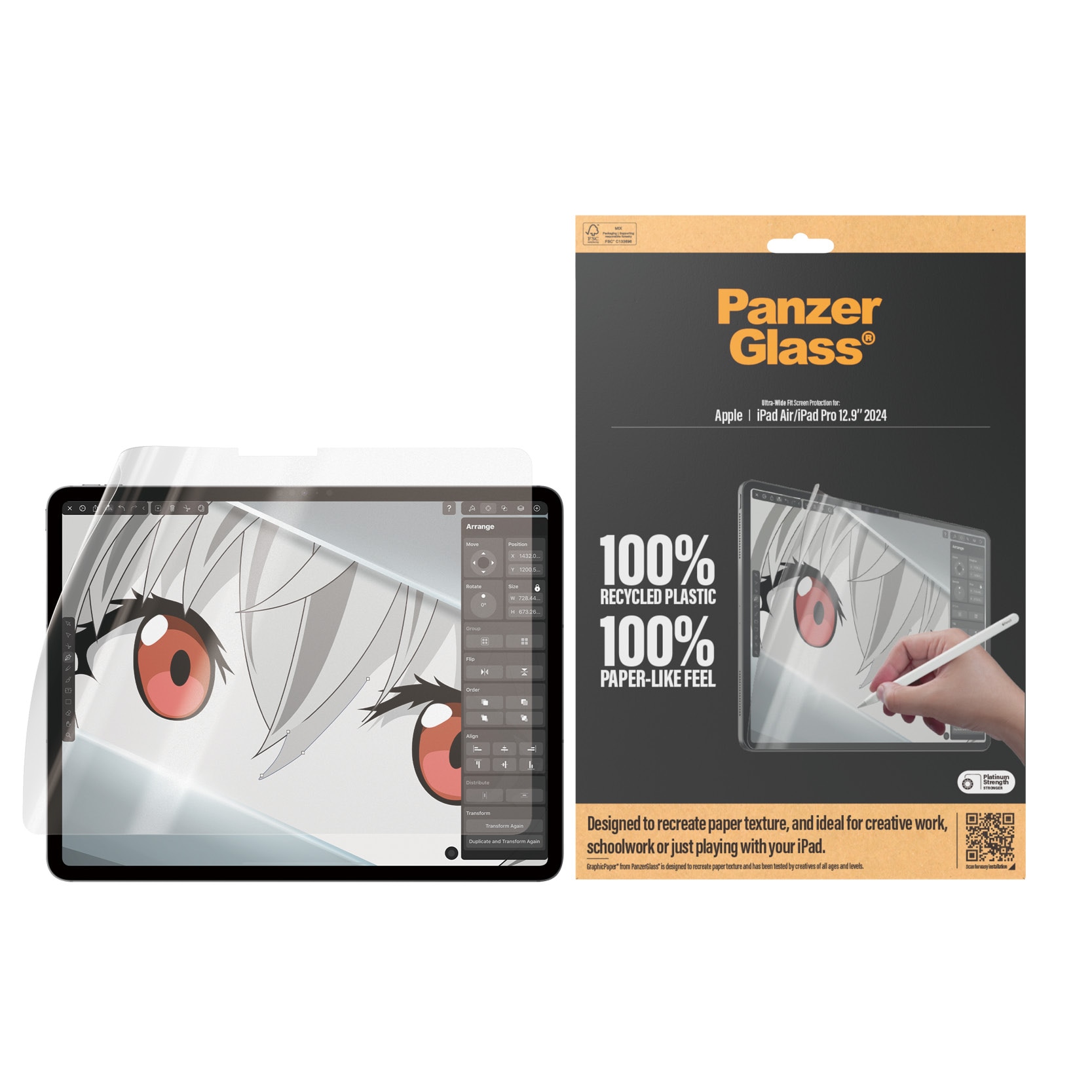 Apple iPad Air 13 2nd Gen (2025) GraphicPaper Displayschutz