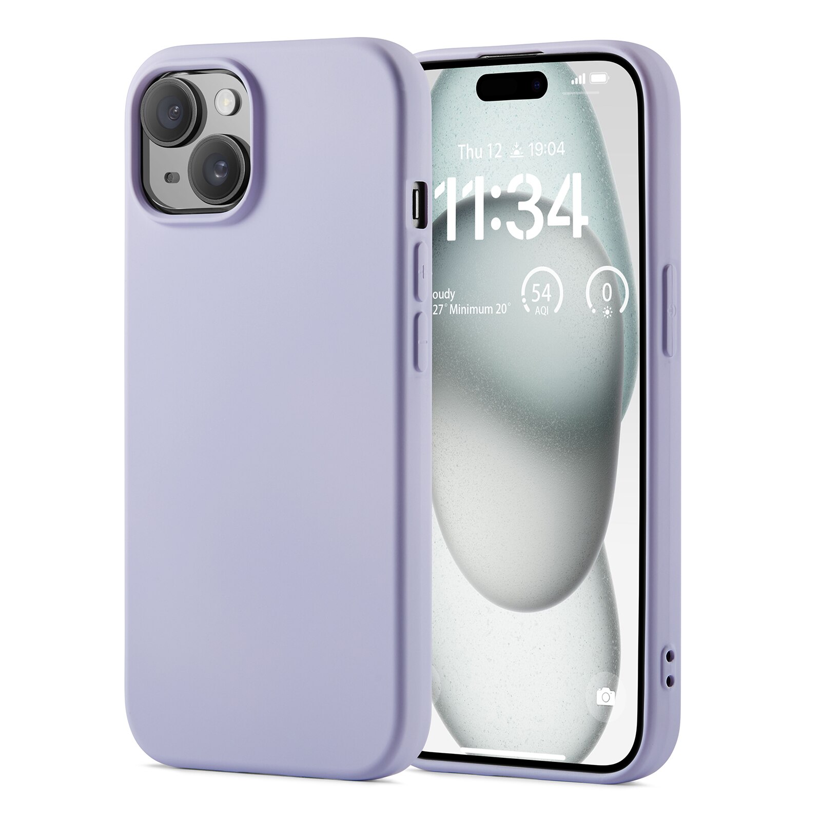 iPhone 15 TPU-hülle Lila