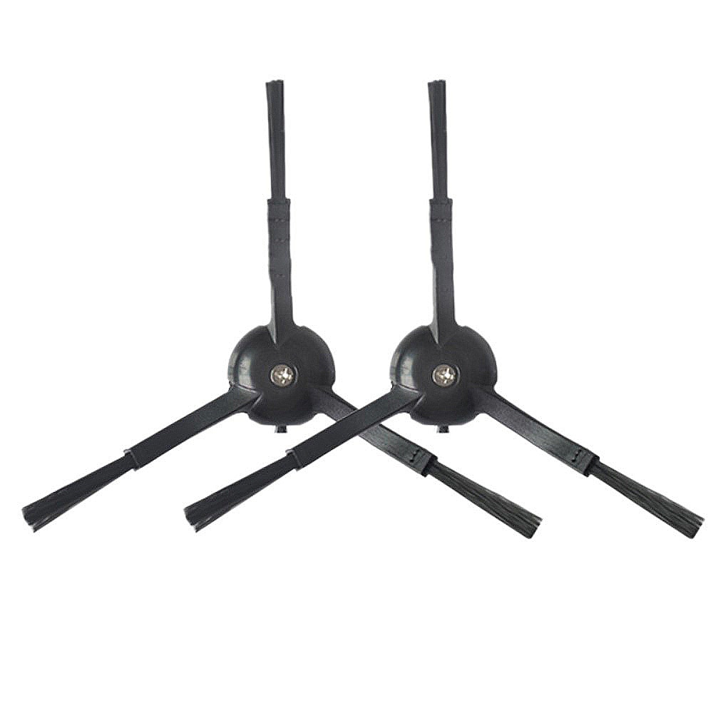 2 Stück Seitenbürsten  Roborock P10 Schwarz