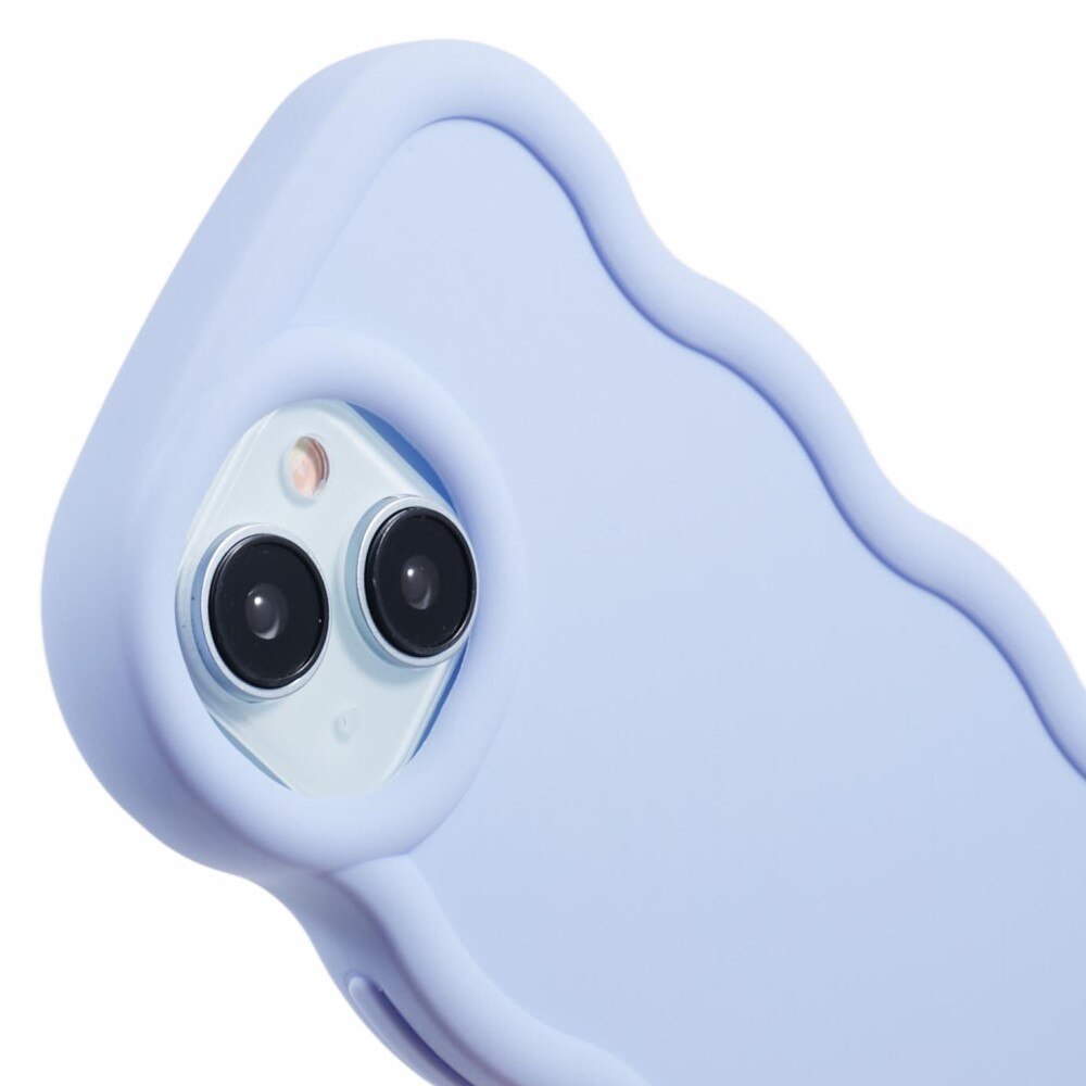 iPhone 13 TPU-hülle Wavy Edge Lila