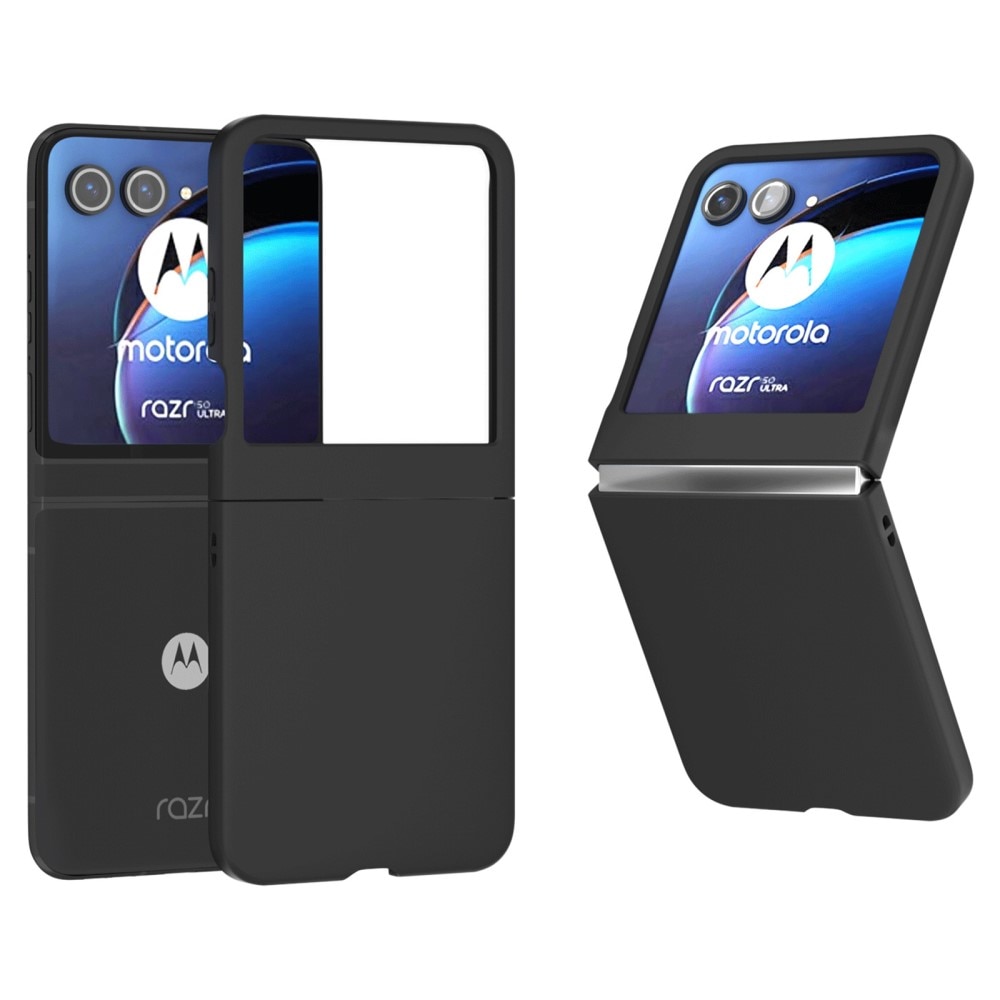 Motorola Razr 60 Gummierte Hardcover Schwarz