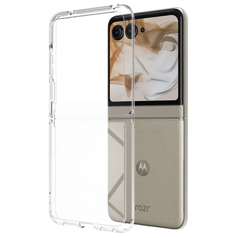 Motorola Razr 60 Hybrid-Hülle Transparent