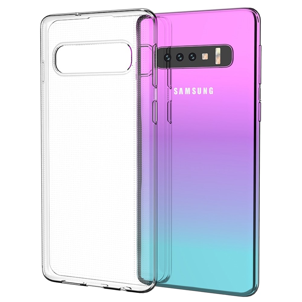TPU Hülle Samsung Galaxy S10 Transparent