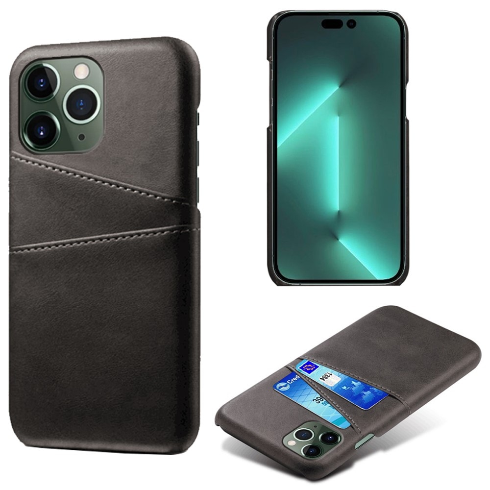 Card Slots Case iPhone 16 Pro Schwarz