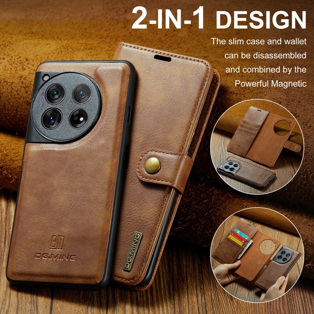 Handytasche Magnetische  OnePlus 12 Cognac