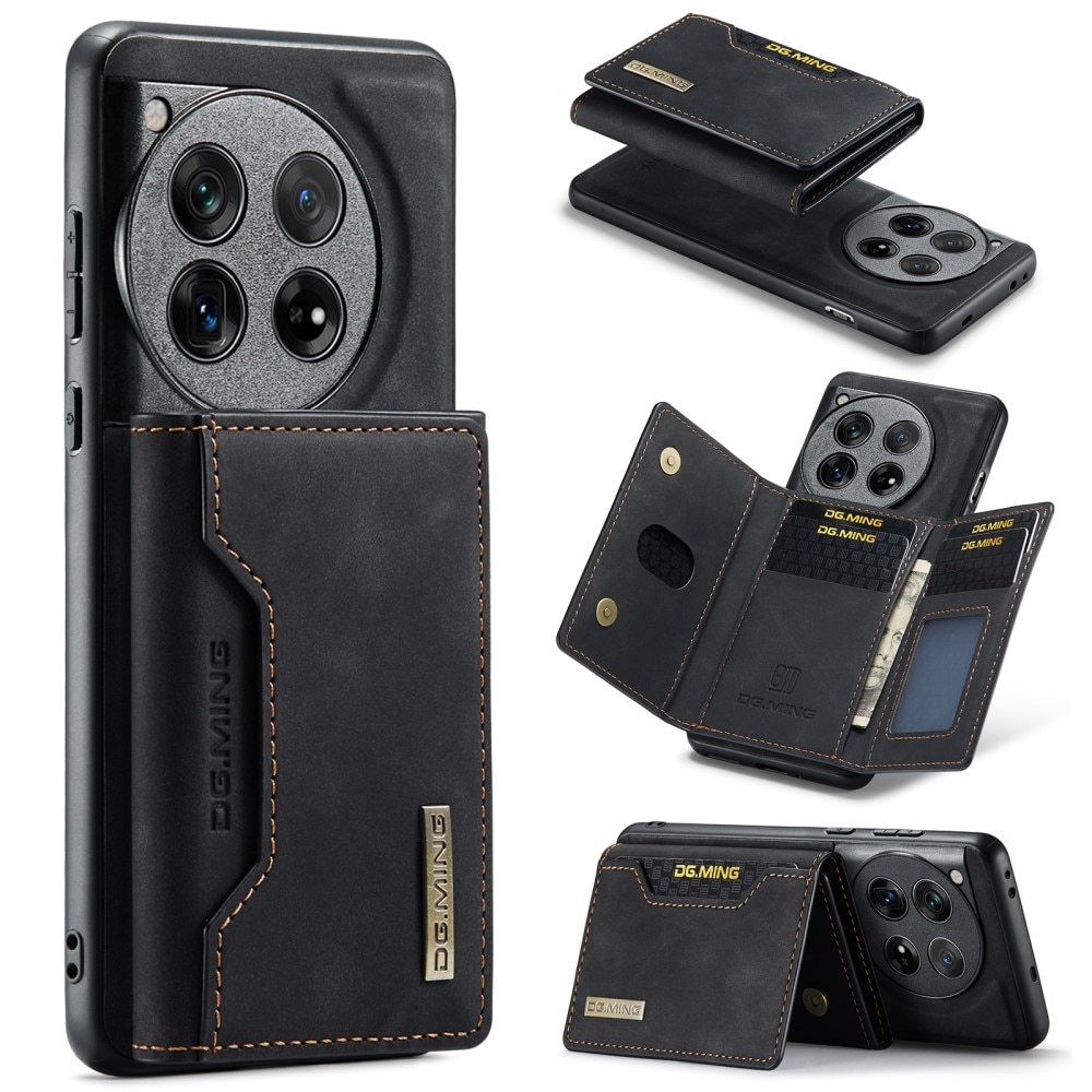 Magnetic Card Slot Case  OnePlus 12 Schwarz