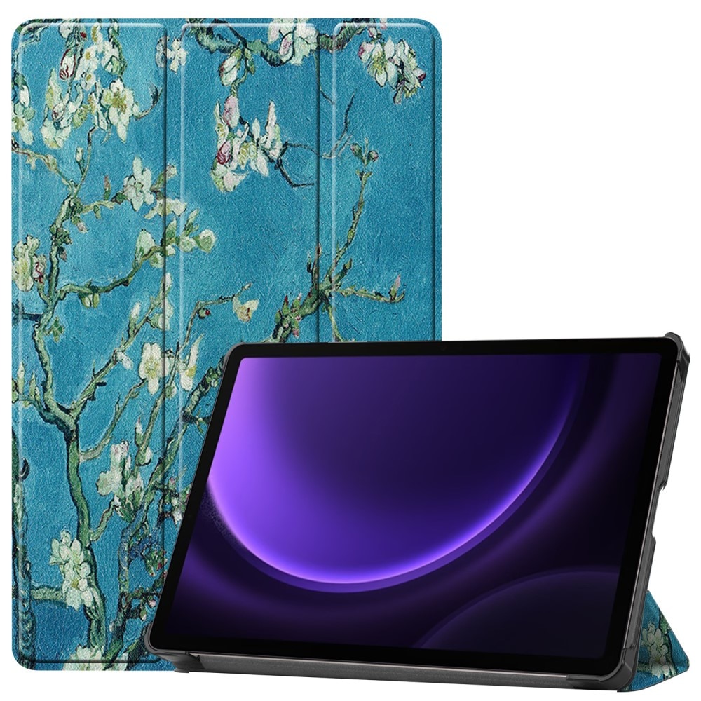 Samsung Galaxy Tab S10 FE Tri-Fold Case Schutzhülle Kirschblüten