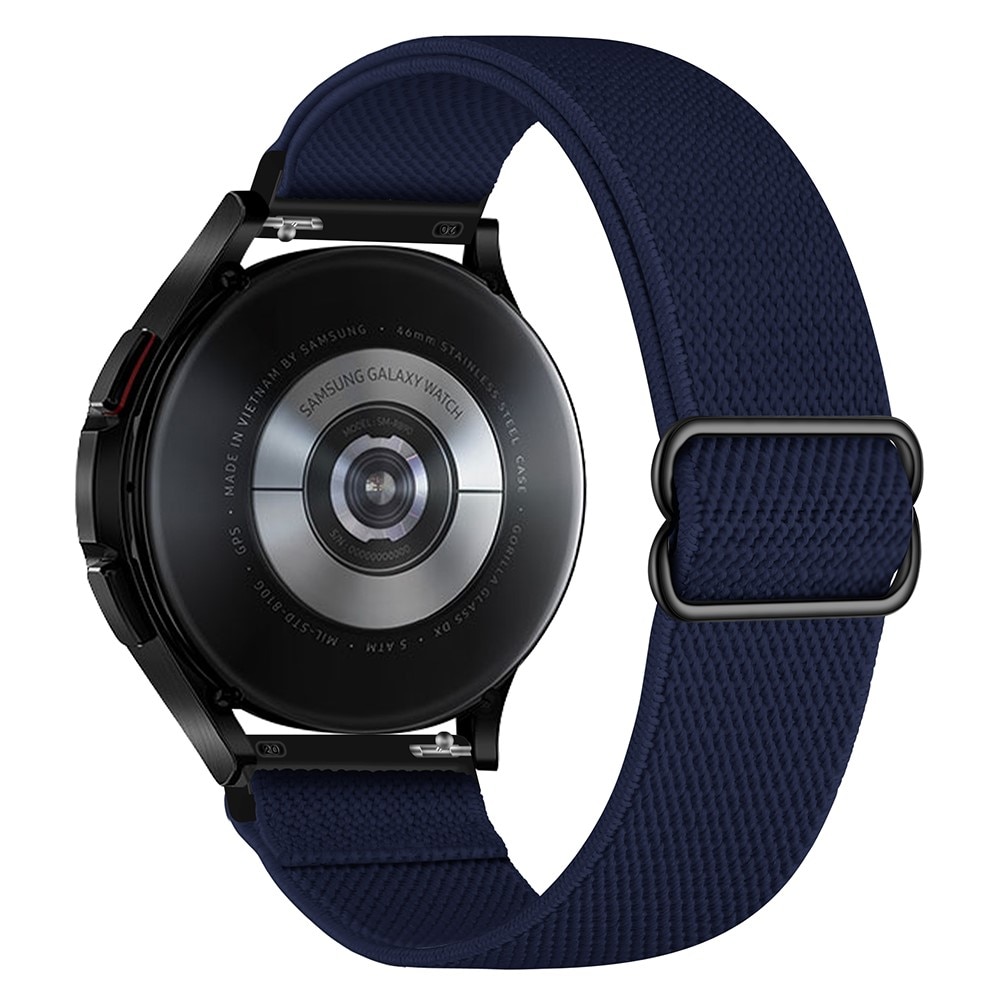 Samsung Galaxy Watch 5 44mm Elastisches Nylon-Armband, Blau
