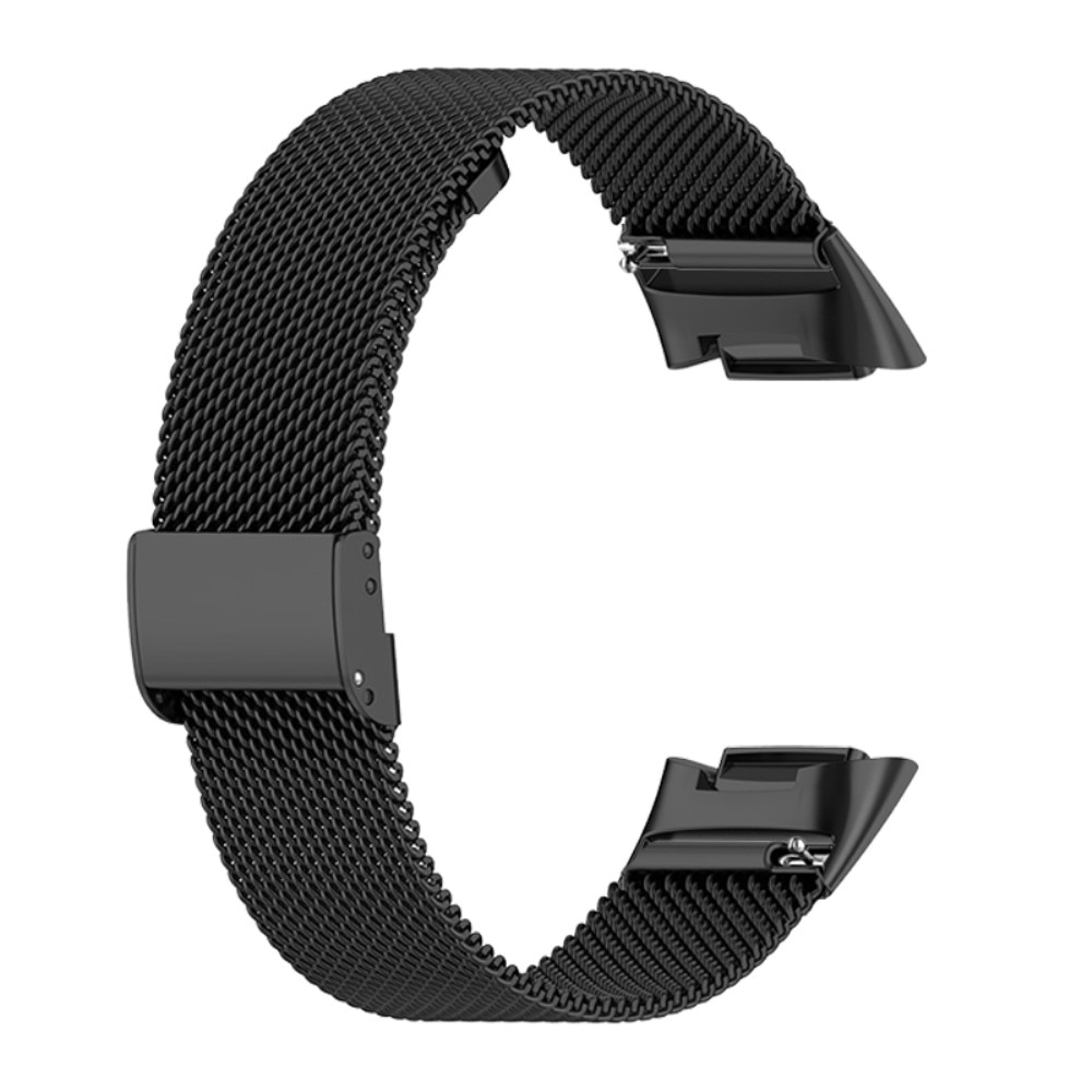 Fitbit Charge 6 Mesh Bracelet Schwarz
