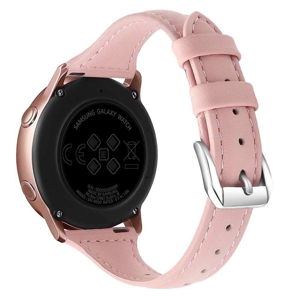 Polar Pacer Pro Slim Lederarmband rosa