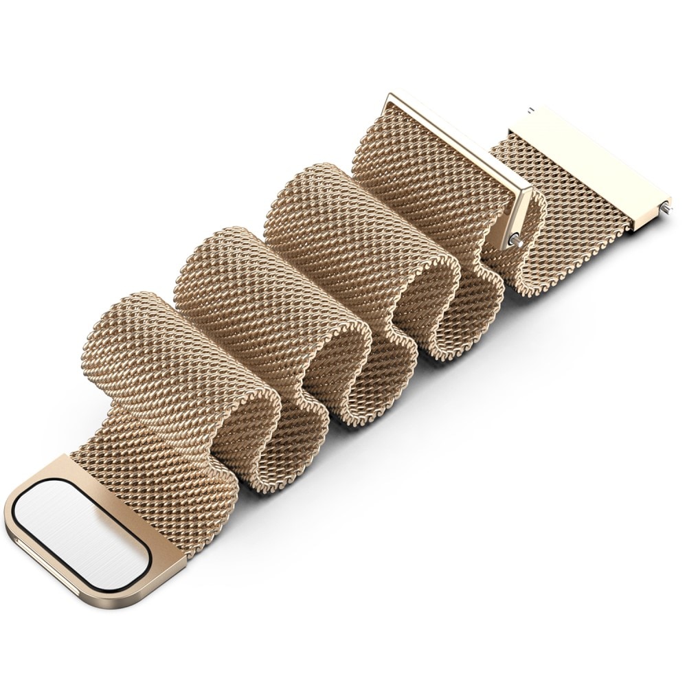 Withings ScanWatch 2 42mm Milanaise-Armband Champagner gold