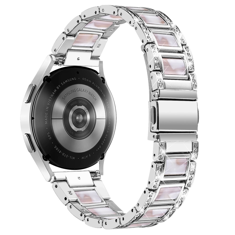 Diamond Bracelet Polar Pacer Pro Silver Pearl
