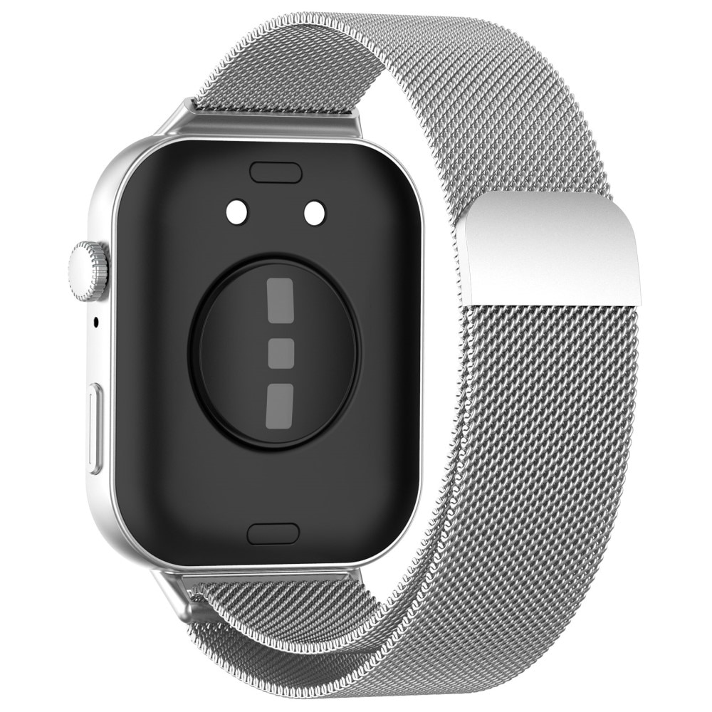 Huawei Watch Fit 4 Pro Milanaise-Armband Silber