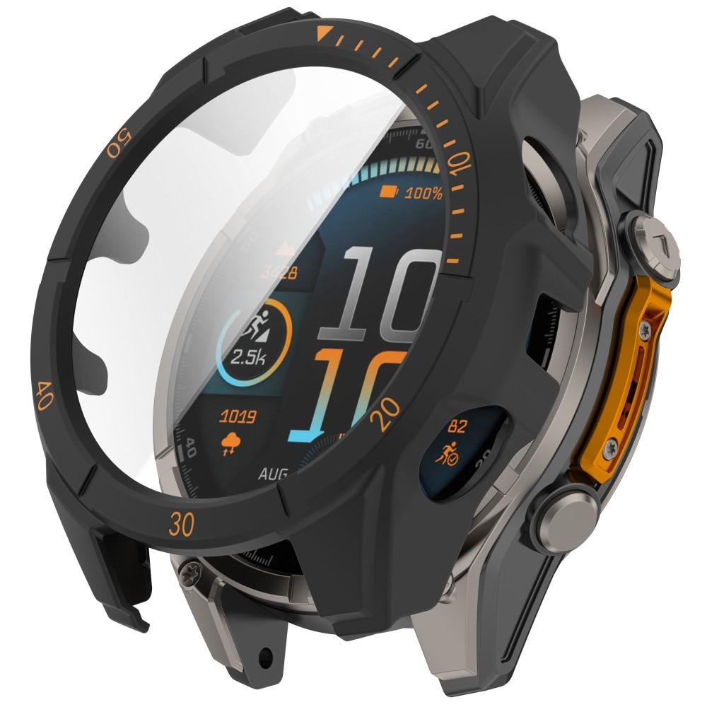 Full Cover Case Garmin Fenix 8 Solar 47mm Schwarz