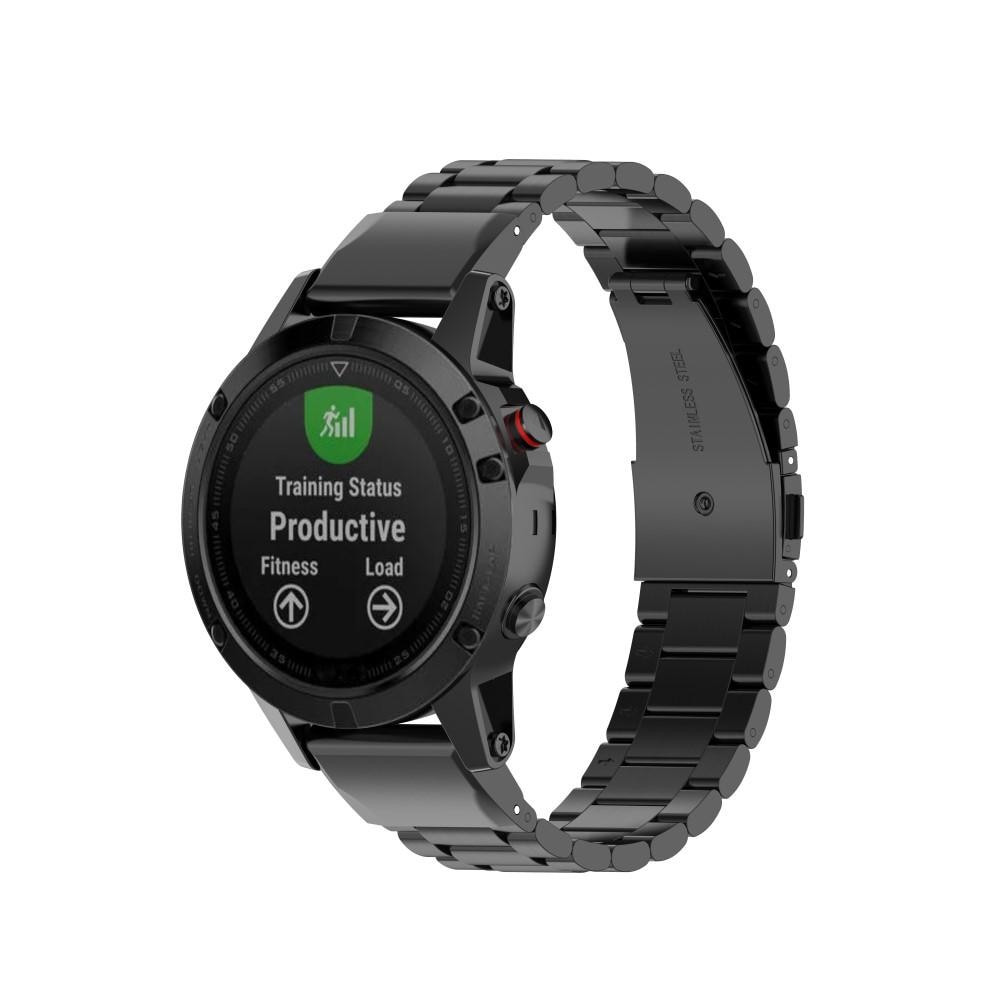 Garmin Approach S62 Armband aus Stahl Schwarz
